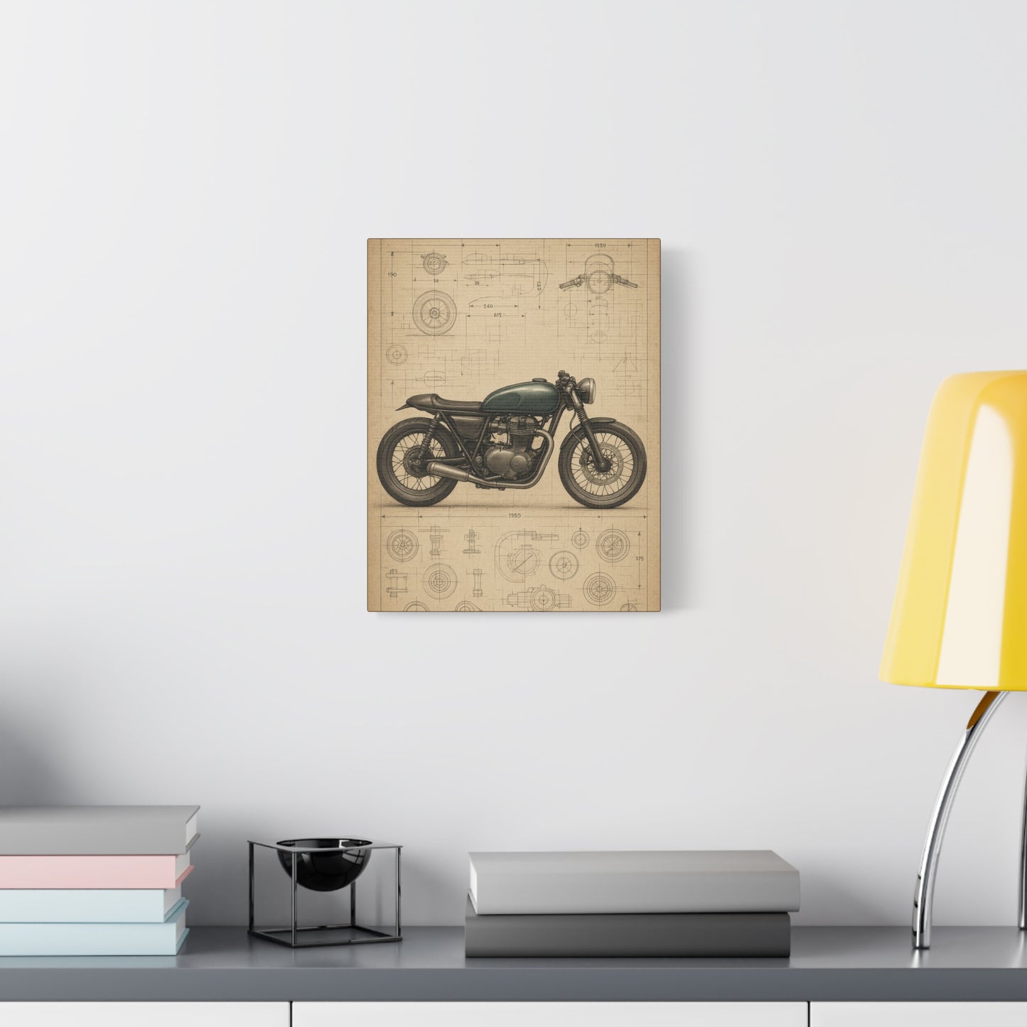 Vintage Blueprint